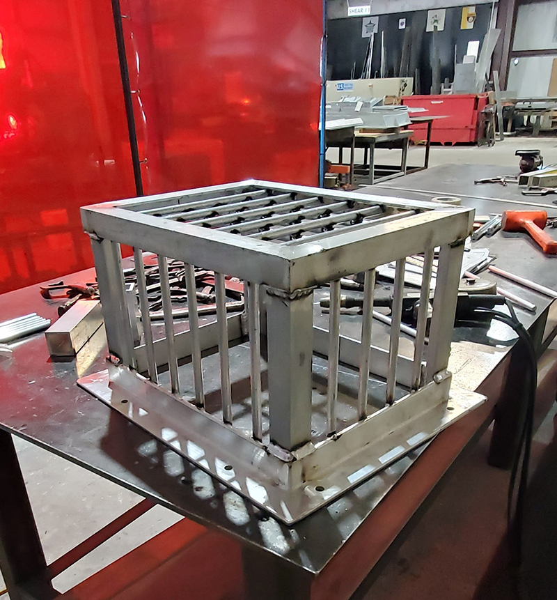 aluminum trash rack