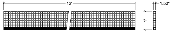 molded stair treads drawing