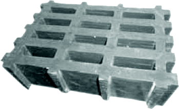 high load rectangular grating