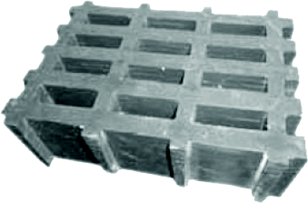 high load rectangular grating