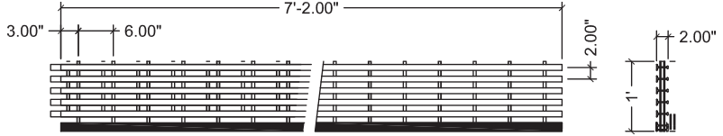 molded stair treads drawing